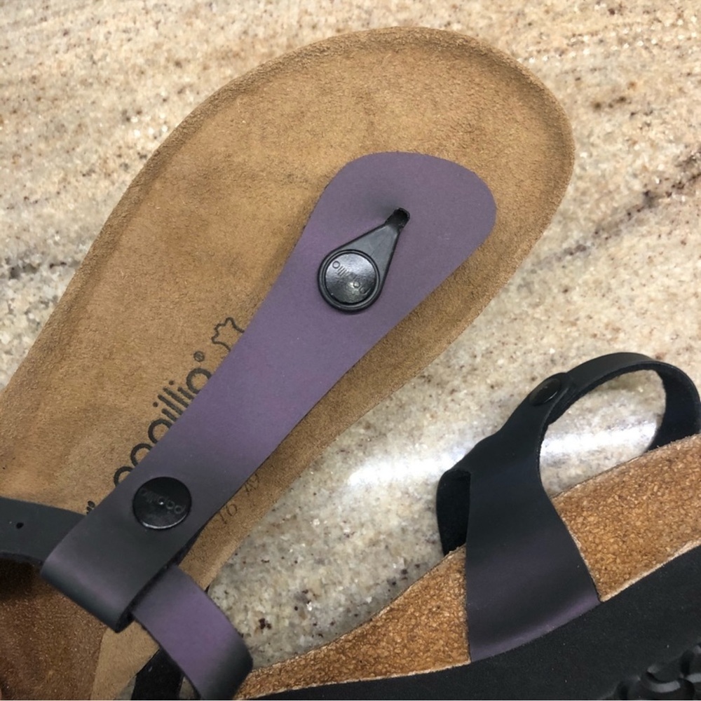 Papillio Birkenstock Black Sandals - Picture 14 of 16